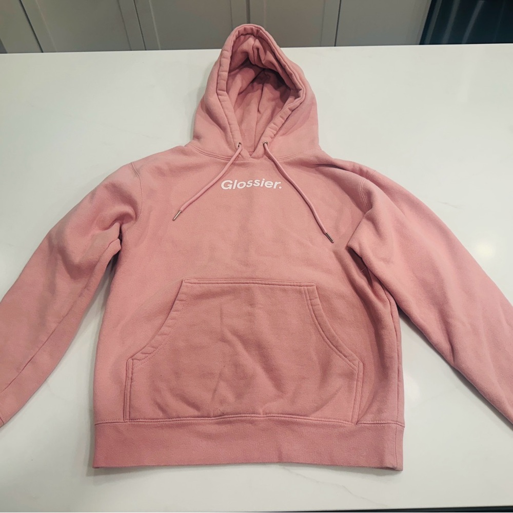 Glossier Blush Pink Sweatshirt